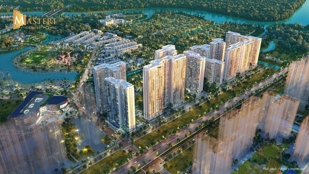 Quy mô dự án căn hộ Masteri Centre Point Quận 9